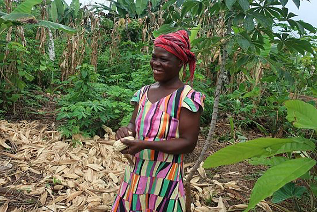 Cultivatrice de cacao Emelia Debrah