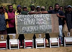 La coopérative du café HOAC en Papouasie-Nouvelle-Guinée