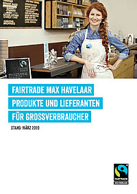 Katalog&nbsp;der Fairtrade-Produkte und -Lieferanten in der Schweiz